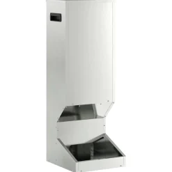vidaXL Hertenvoerbak Zilver 28 x 30 x 80 cm 3 kg Gegalvaniseerd staal