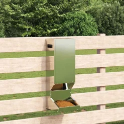 vidaXL Hertenvoerbak Zilver 28 x 30 x 80 cm 3 kg Gegalvaniseerd staal