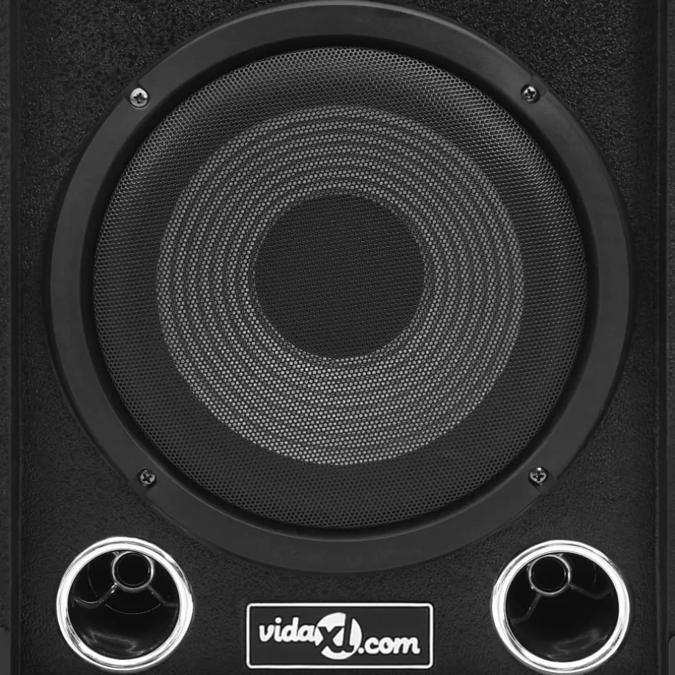 vidaXL Hifi-podiumluidsprekers 2 st passief professioneel 800 W zwart
