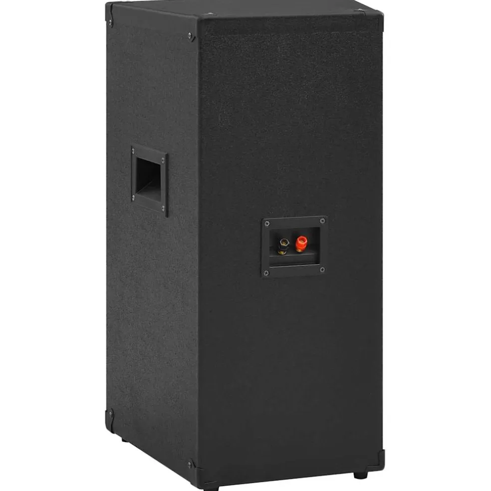 vidaXL Hifi-podiumluidspreker passief 150 W 37x37x64 cm zwart