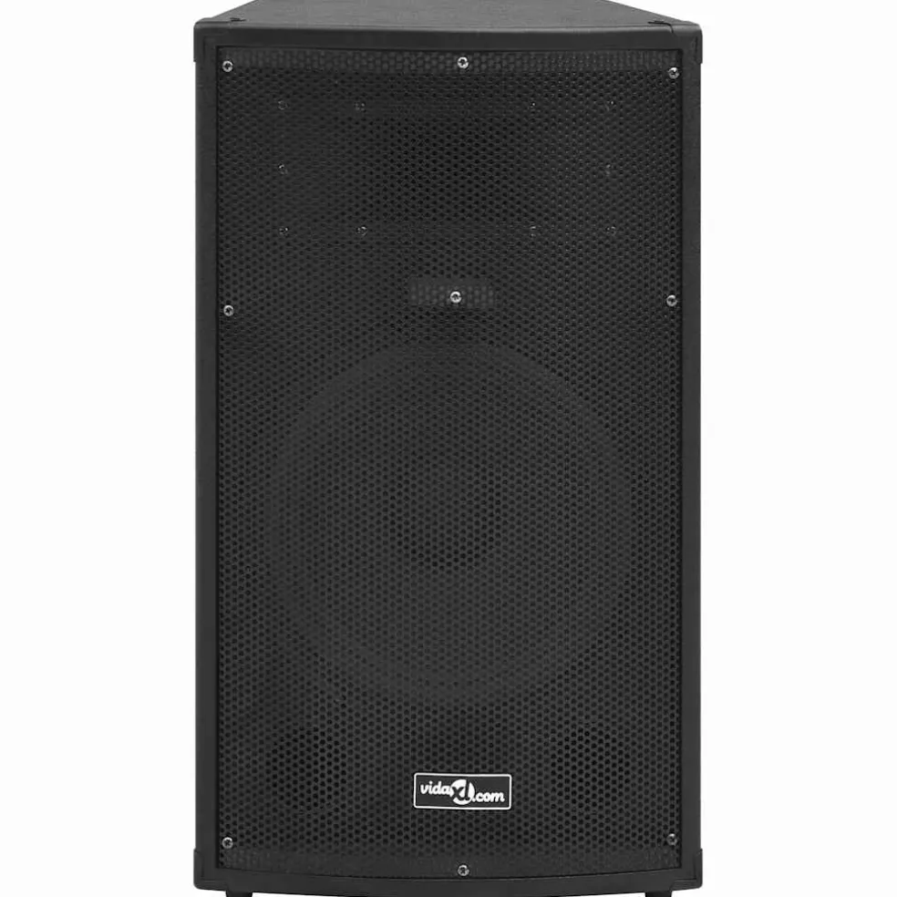 vidaXL Hifi-podiumluidspreker passief 150 W 37x37x64 cm zwart