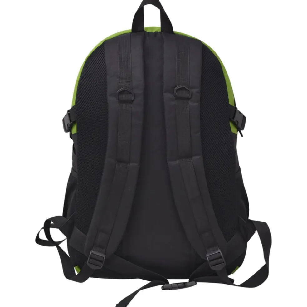 vidaXL Hiking rugzak 40 L zwart en groen