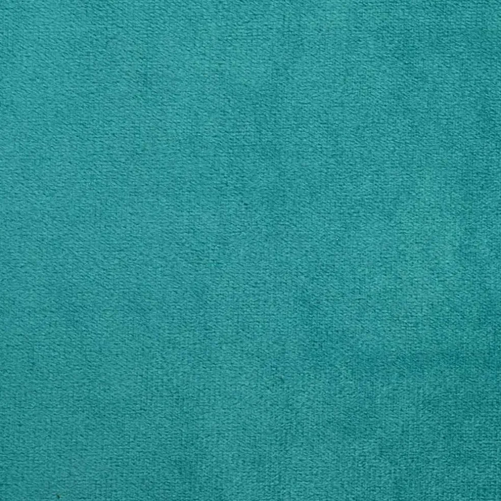 vidaXL Hoekbedframe Turquoise 80 x 200 cm Fluweel