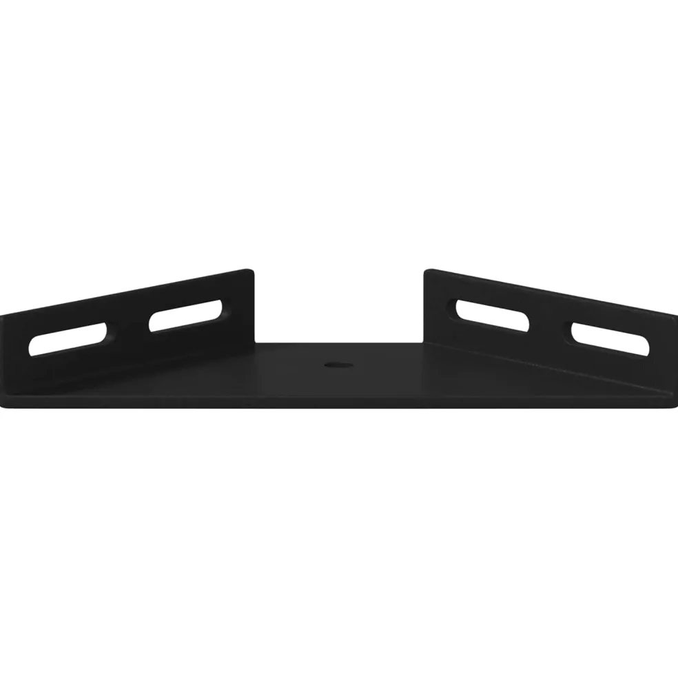 vidaXL Hoekbeugel 12 Zwart 138,5 x 50,5 x 16 mm IJzer