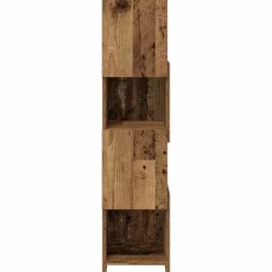 vidaXL Hoekkast 25,5x25x102cm Bewerkt hout Oudhout