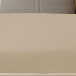 vidaXL Hoeslaken jersey 90x200 cm katoen taupe