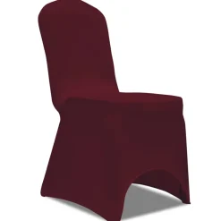 vidaXL Hoes voor stoelen 50 stuks (wijnrood)