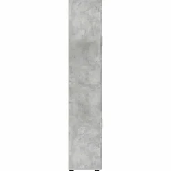 vidaXL Hoge kast FLORIN 60 x 35 x 182 cm Beton Grijs Bewerkt hout