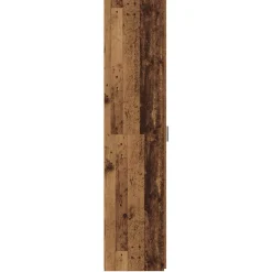vidaXL Hoge kast Oudhout 50 x 42,5 x 185 cm
