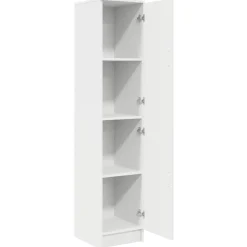 vidaXL Hoge kast Wit 35 x 39 x 168 cm
