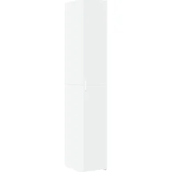 vidaXL Hoge kast 30x42,5x185 cm bewerkt hout wit