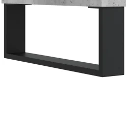 vidaXL Hoge kast 69,5x31x115 cm bewerkt hout betongrijs