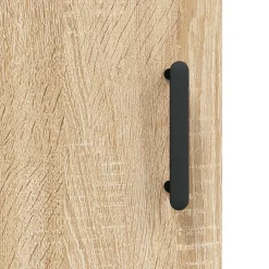 vidaXL Hoge kast 69,5x34x180 cm bewerkt hout sonoma eikenkleurig