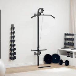 vidaXL Home gym met 2 katrollen wandgemonteerd