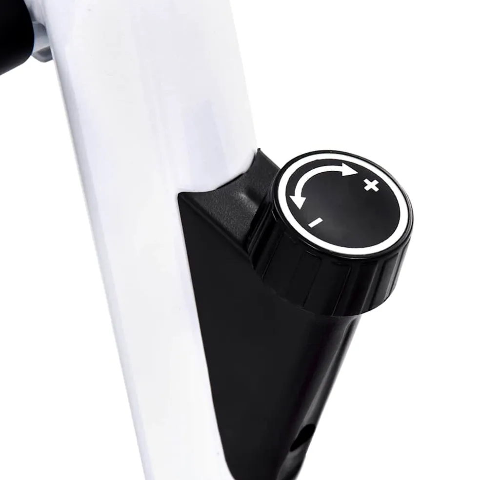 vidaXL Hometrainer met bandweerstand zwart