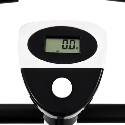 vidaXL Hometrainer met bandweerstand zwart