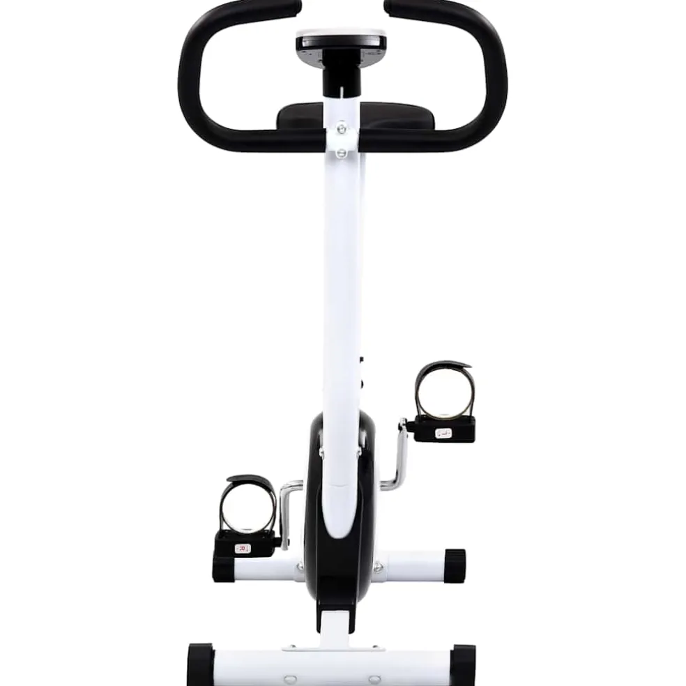 vidaXL Hometrainer met bandweerstand zwart