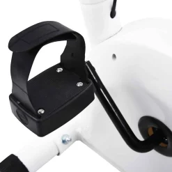 vidaXL Hometrainer met bandweerstand wit