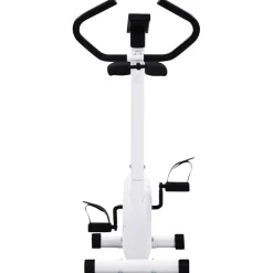 vidaXL Hometrainer met bandweerstand wit