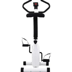 vidaXL Hometrainer met bandweerstand wit