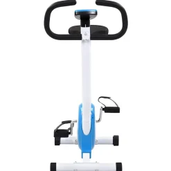 vidaXL Hometrainer met bandweerstand blauw