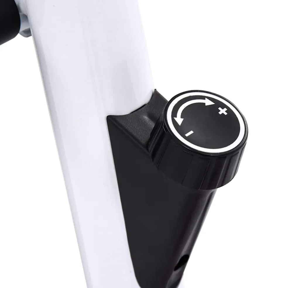 vidaXL Hometrainer met bandweerstand blauw