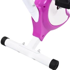 vidaXL Hometrainer met bandweerstand paars