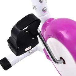 vidaXL Hometrainer met bandweerstand paars