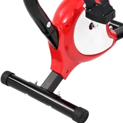 vidaXL Hometrainer met bandweerstand rood