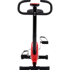 vidaXL Hometrainer met bandweerstand rood