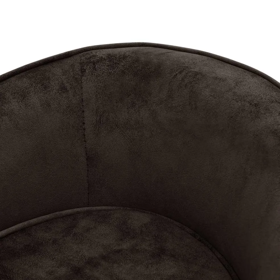 vidaXL Hondenbank 69x49x40 cm pluche bruin