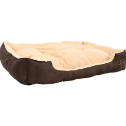 vidaXL Hondenbed bruin en beige XXL