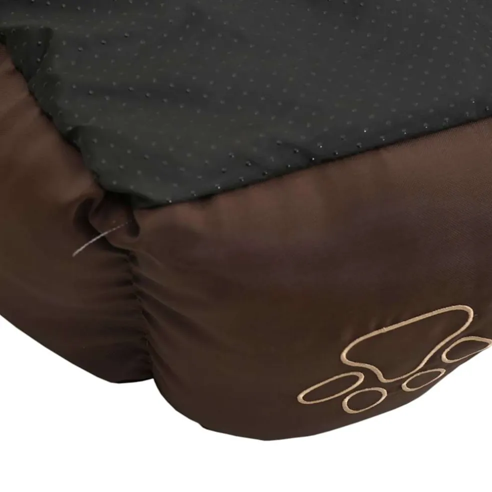 vidaXL Hondenbed bruin en beige XXL