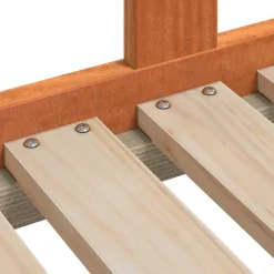 vidaXL Hondenbed Wasbruin 65,5 x 50 x 28 cm Massief grenenhout