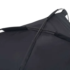 vidaXL Hondenbed 63 x 49,5 x 60 cm Staal Zwart