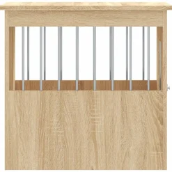 vidaXL Hondenbench 45x62x59 cm bewerkt hout sonoma eikenkleurig