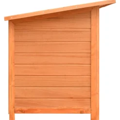 vidaXL Hondenhok 120x77x86 cm massief grenenhout en vuurhout