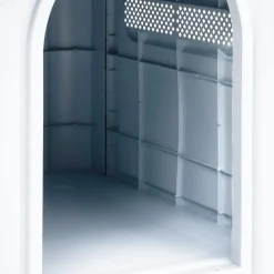 vidaXL Hondenhok 59x75x66 cm polypropeen blauw
