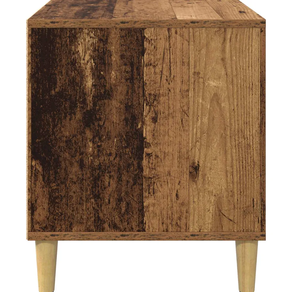 vidaXL Hondenhuis Oud hout 44 x 42 x 49 cm Bewerkt hout