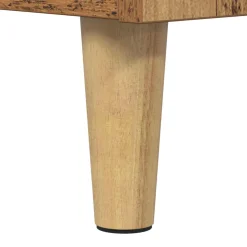vidaXL Hondenhuis Oud hout 44 x 42 x 49 cm Bewerkt hout