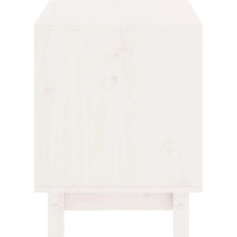 vidaXL Hondenhuis Wit 50 x 40 x 52 cm