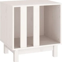 vidaXL Hondenhuis Wit 50 x 40 x 52 cm