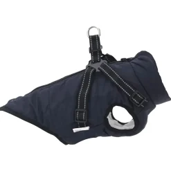vidaXL Hondenjas met harnas waterdicht reflecterend marineblauw L24