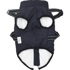 vidaXL Hondenjas met harnas waterdicht reflecterend marineblauw L24