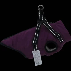 vidaXL Hondenjas Paars L24 Fleece en polyester