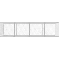 vidaXL Hondenkennel voor buiten 7,6x3,8x1,9 m