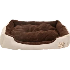 vidaXL Hondenmand bruin en Beige XXL