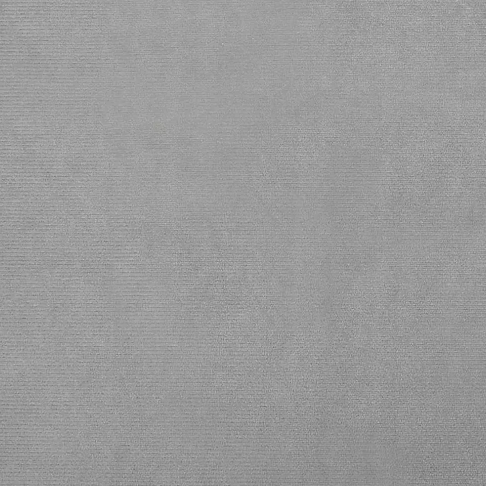 vidaXL Hondenmand 70x40x24 cm fluweel lichtgrijs