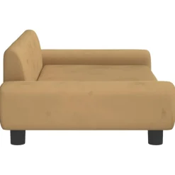 vidaXL Hondenmand 100x54x33 cm fluweel bruin