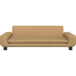 vidaXL Hondenmand 100x54x33 cm fluweel bruin